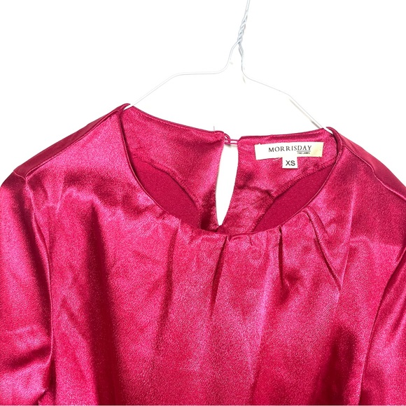 Madisson Pink dress, xs, never wear, 100% polyester - Picture 7 of 9